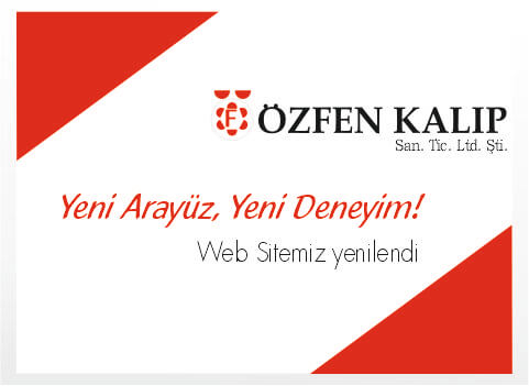 Özfen Kalıp Web Sitesi Yeni Arayüzü İle Yayında